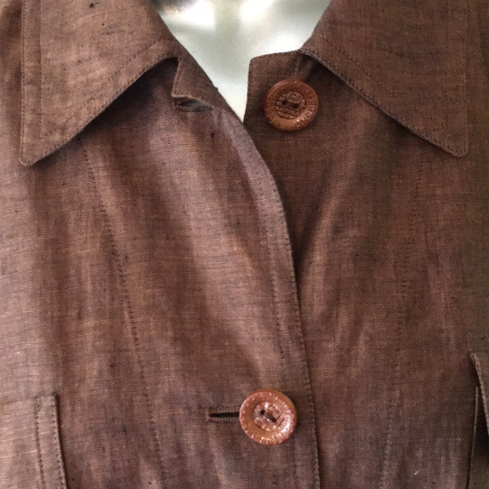 ESCADA Margaretha Ley 100% linen blazer - Picture 4 of 12
